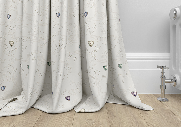 Jurassic Joust, Knights Way Knightly - Made to Measure Curtains - Image 6